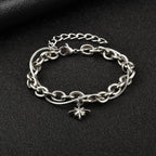 Double Layer Star Chain Bracelet