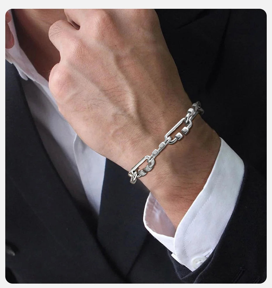 U-Link Handmade Chain Bracelet