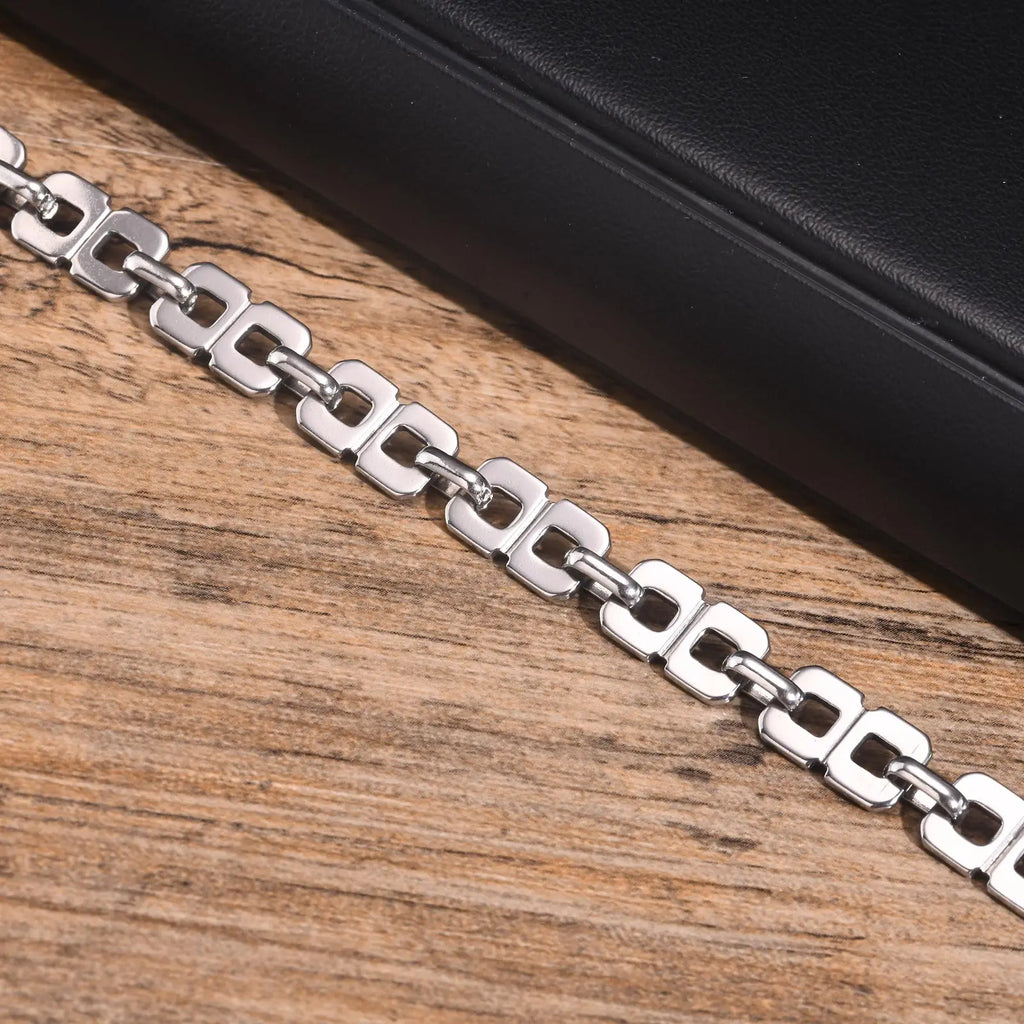 8mm Infinity Link Chain Bracelet