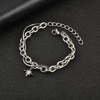 Double Layer Star Chain Bracelet