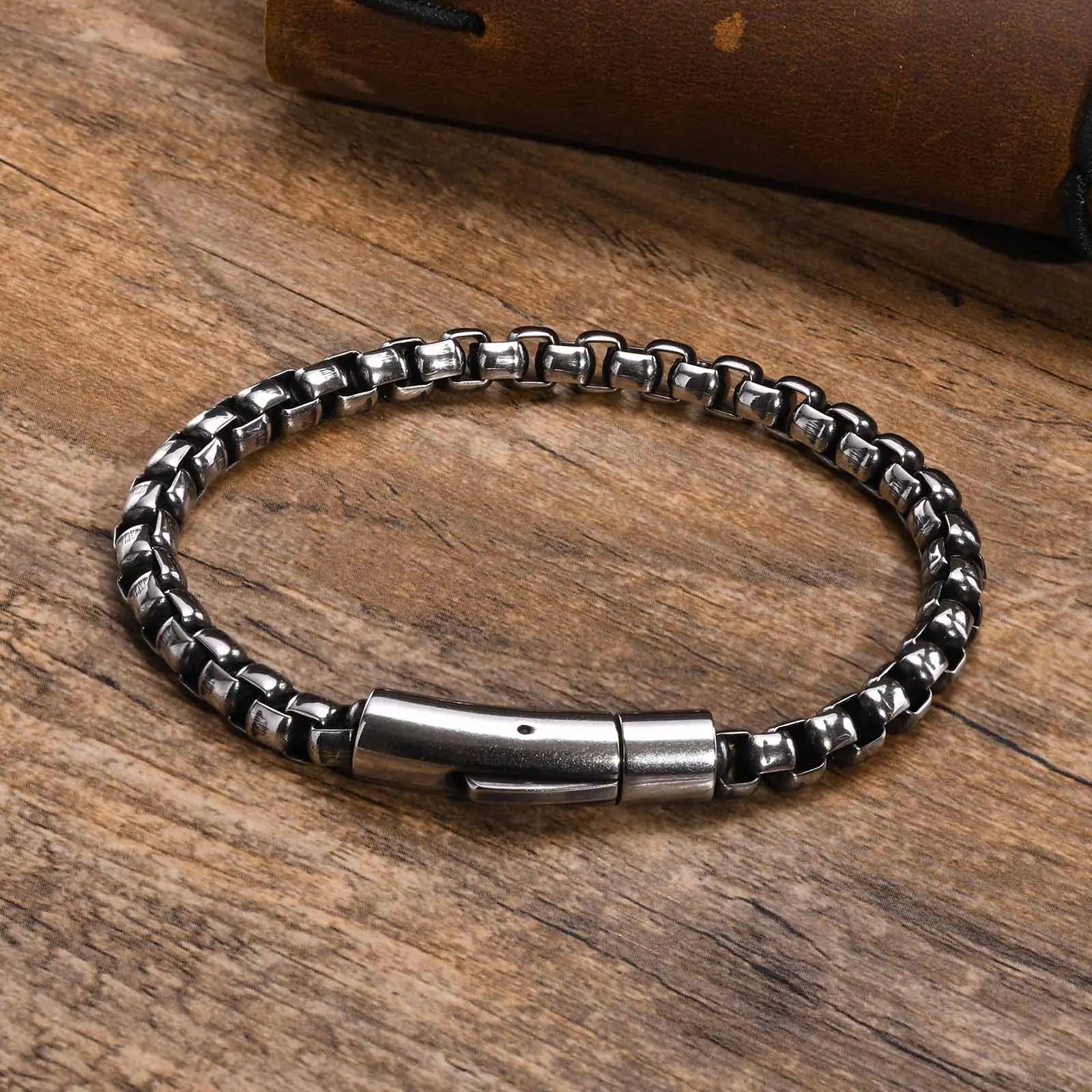 6mm Box Chain Bracelet