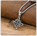 Celtic Triquetra Knot Pendant Necklace