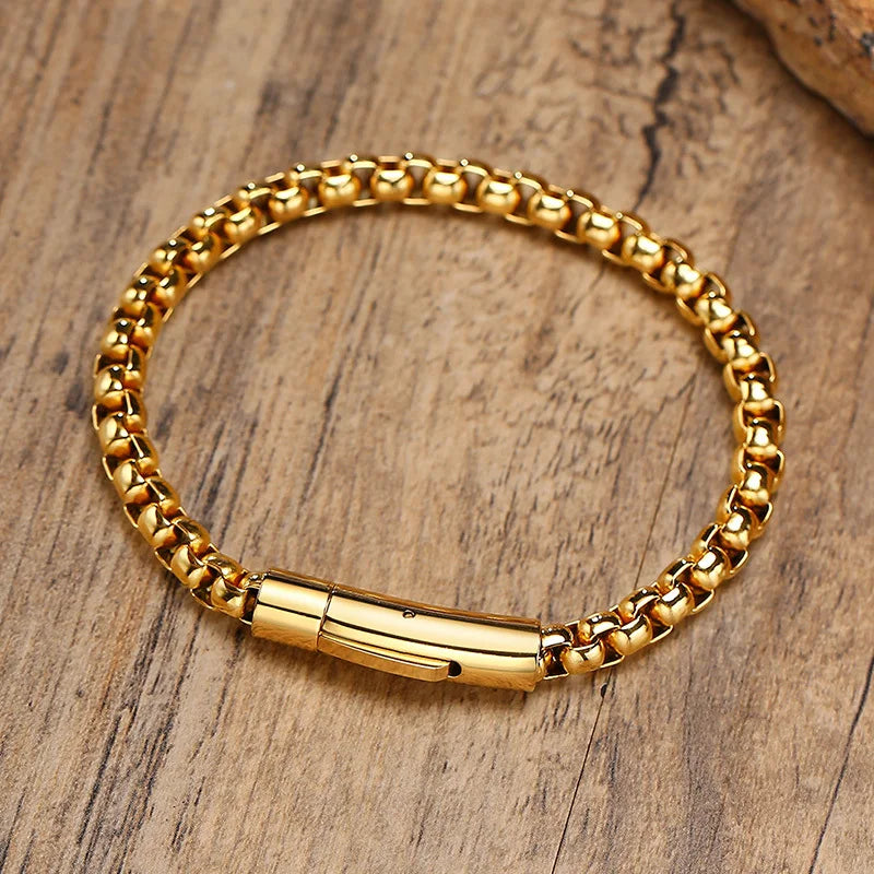 6mm Box Chain Bracelet