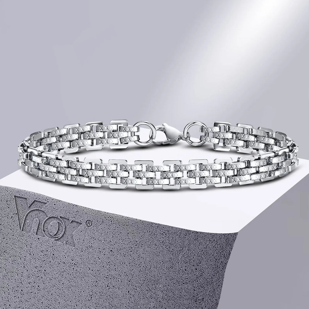 8.8mm Handmade Link Chain Bracelet