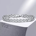 8.8mm Handmade Link Chain Bracelet