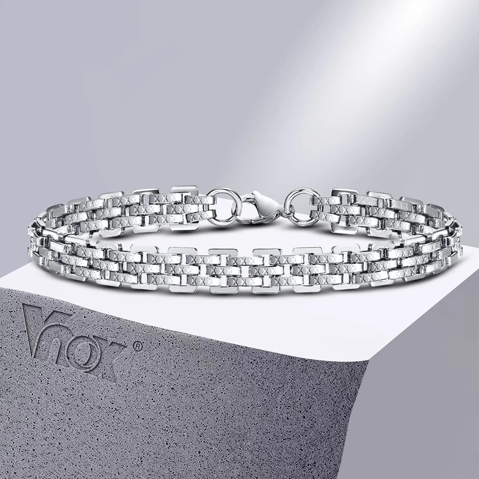 8.8mm Handmade Link Chain Bracelet