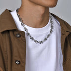 11mm Letter Z Link Chain Choker