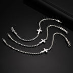Cross Box Chain Bracelet