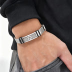 Hexagram Mesh Bangle Bracelet
