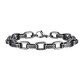 Chunky Rectangle Links Chain Bracelet