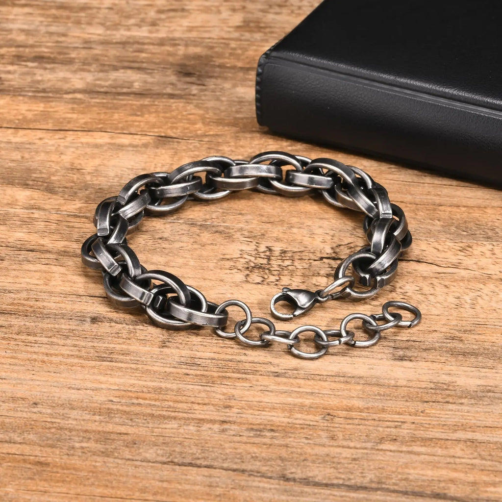 11mm Moto Viking Chain Bracelet