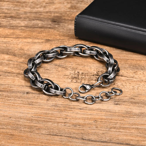11mm Moto Viking Chain Bracelet