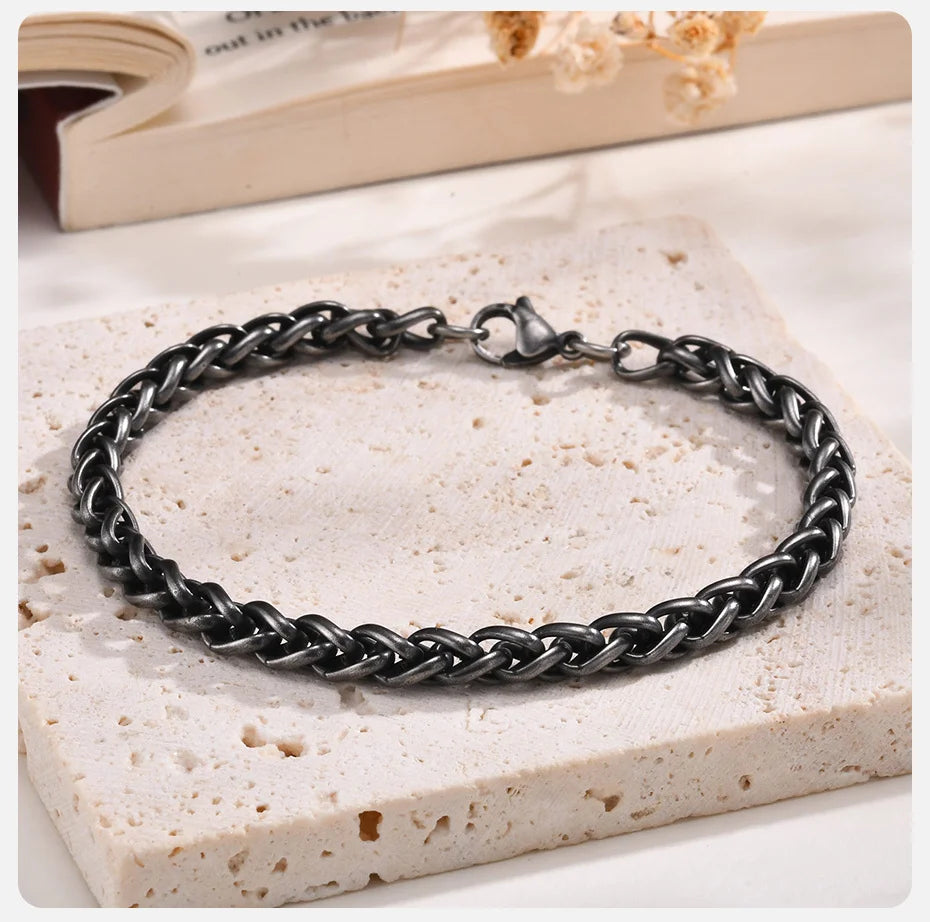 Spiga Cuban Link Chain Bracelet