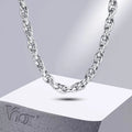 Bold Twisted Link Chain Necklace