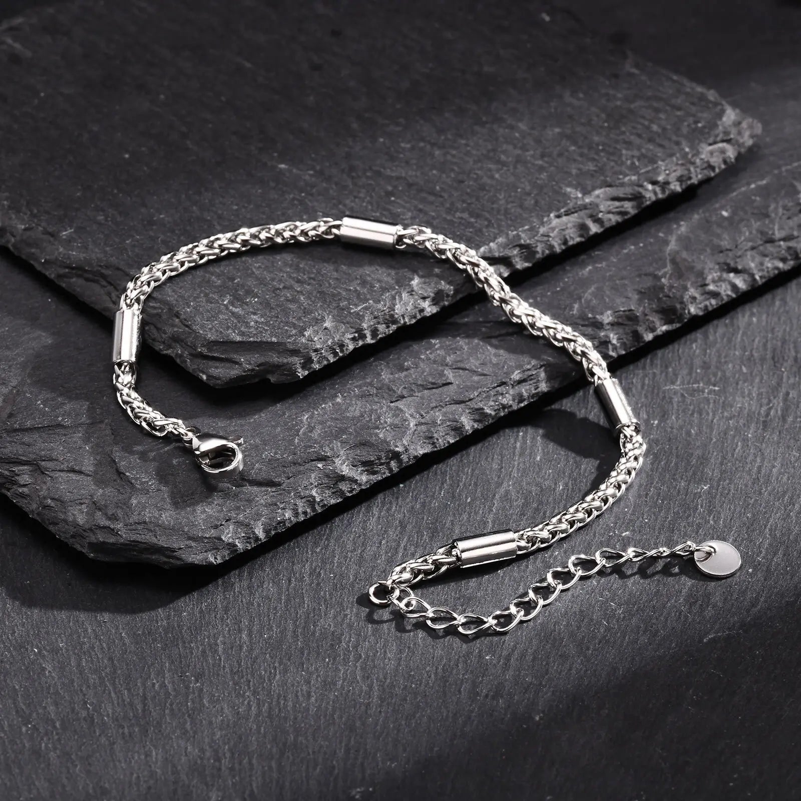 3mm Wheat Woven Chain Bracelet