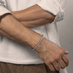 Basket Weave Box Chain Bracelet
