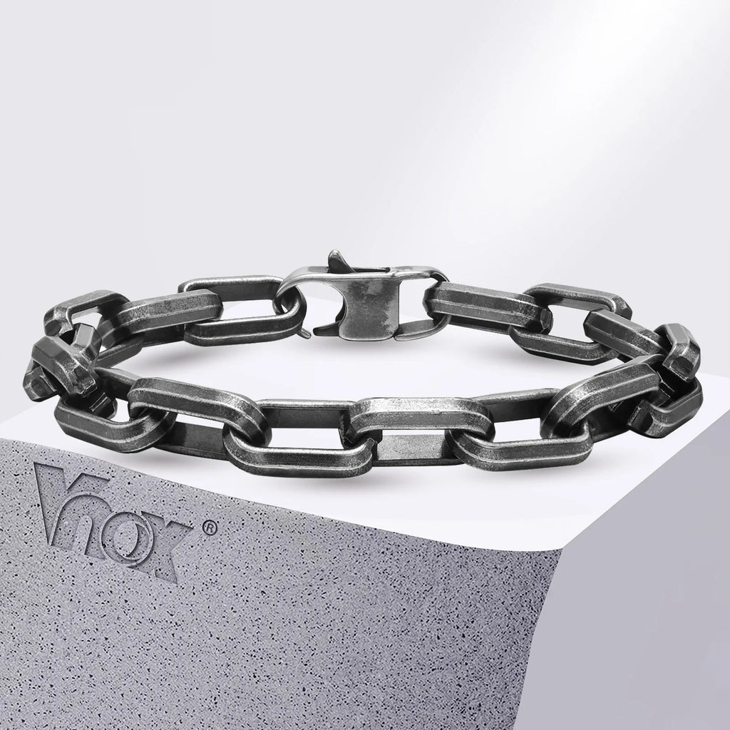 Oxid Paperclip Chain Bracelet