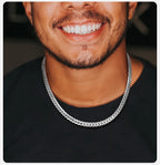 5.7mm Flat Cuban Link Chain Necklace