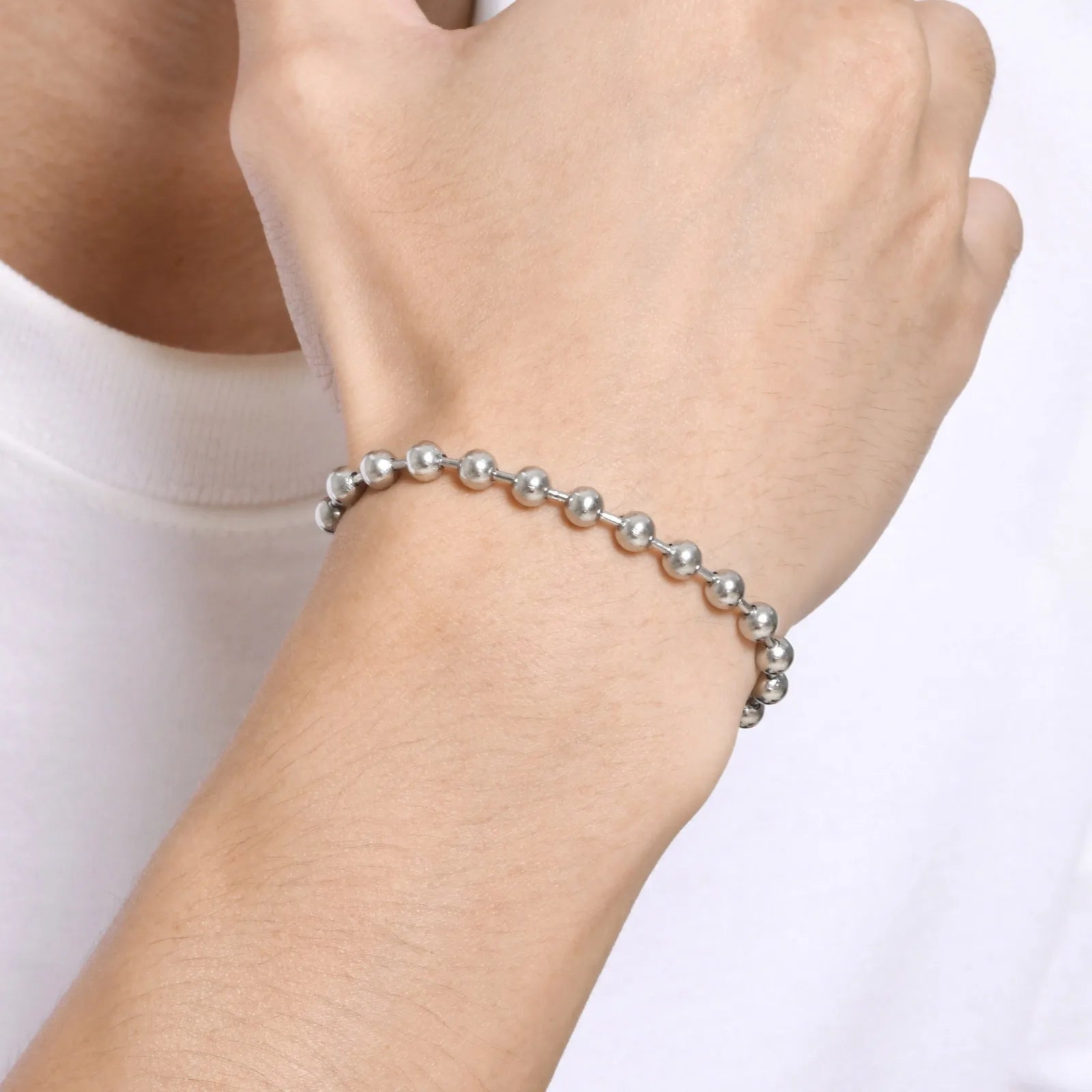 Ball Chain Magnetic Clasp Bracelet