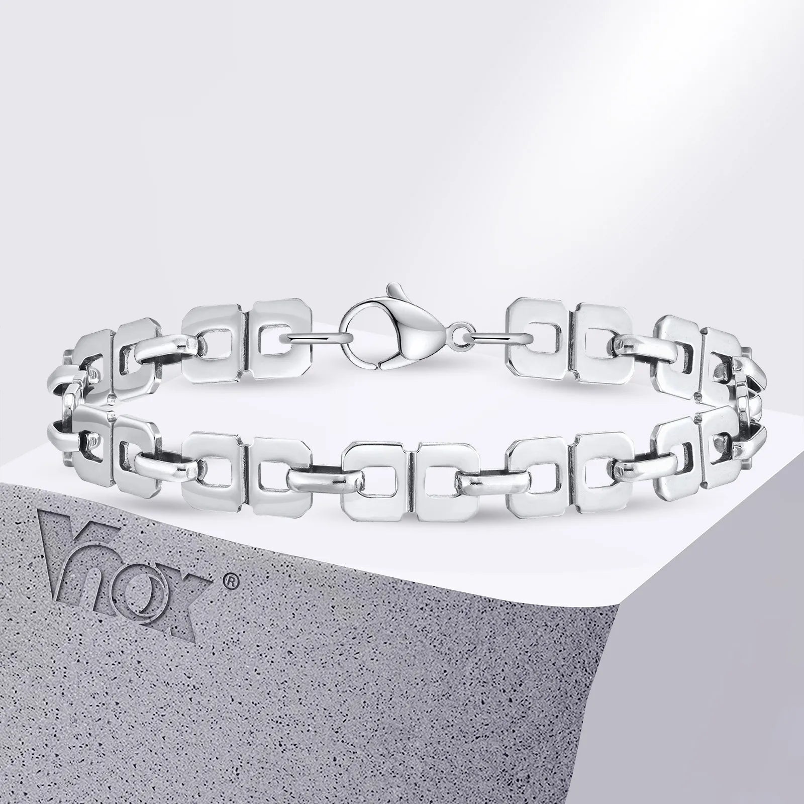 8mm Infinity Link Chain Bracelet