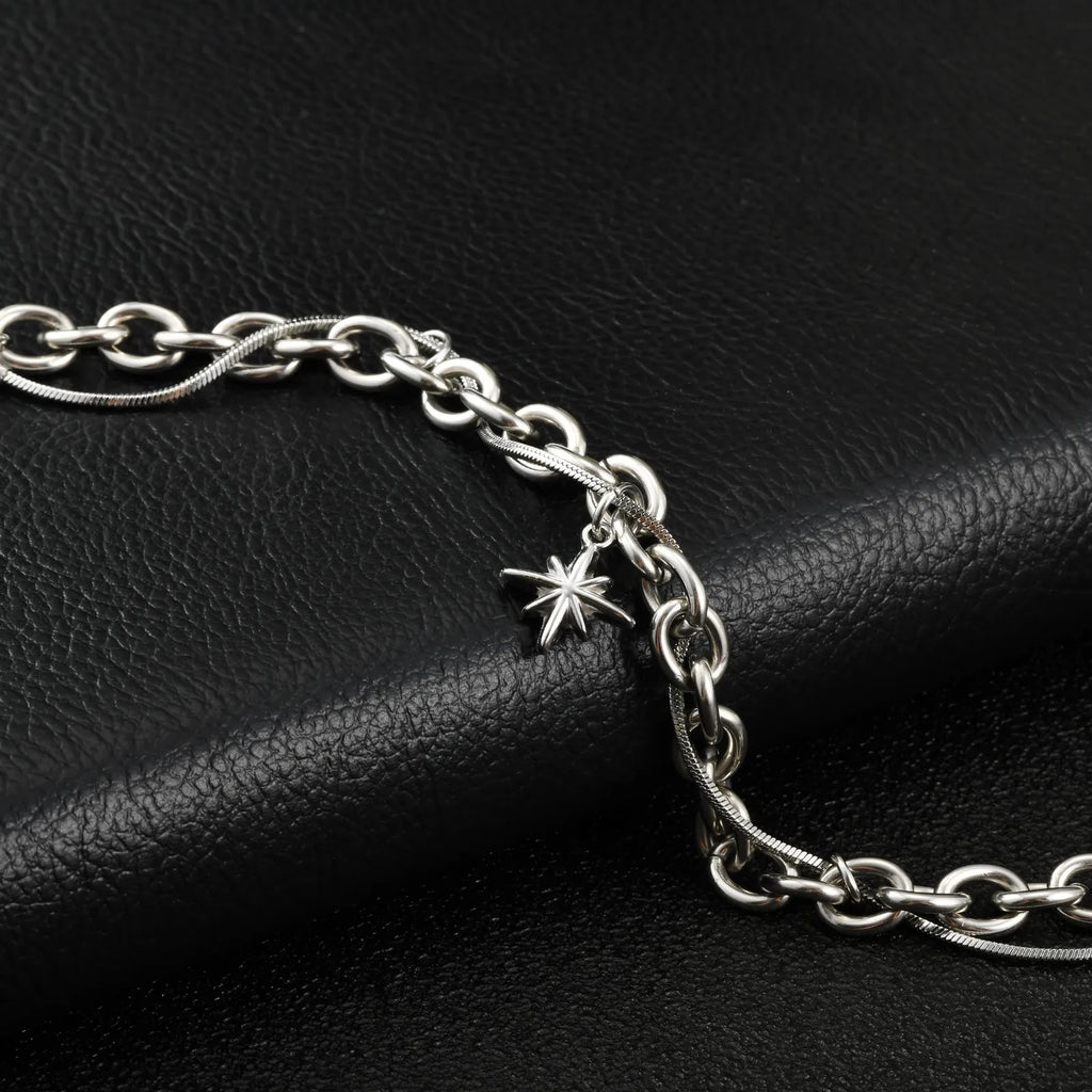 Double Layer Star Chain Bracelet