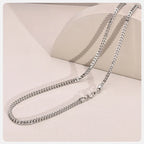 Franco Foxtail Chain Necklace