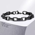 Chunky Rectangle Links Chain Bracelet