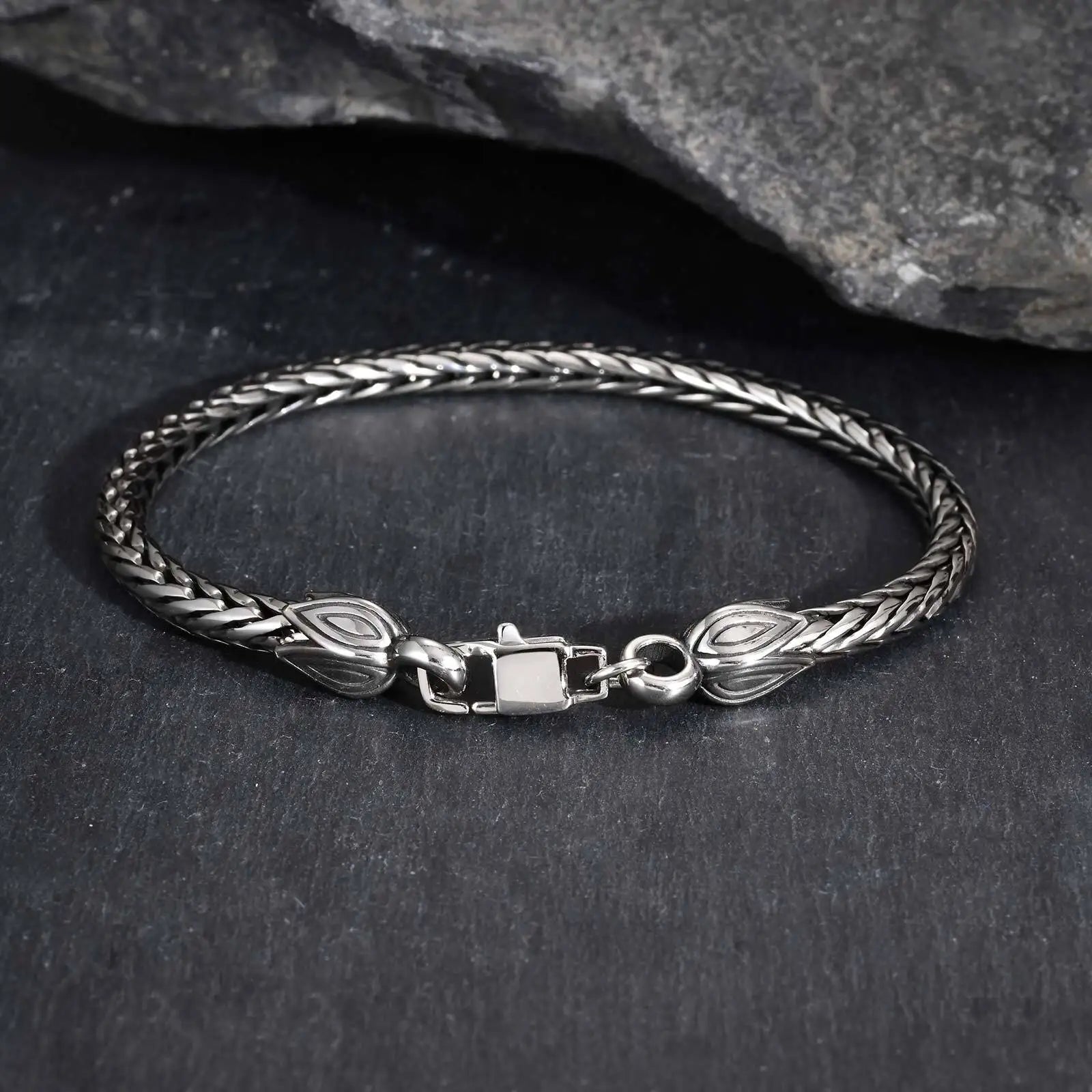 Dragon Bone Handmade Punk Chain Bracelet
