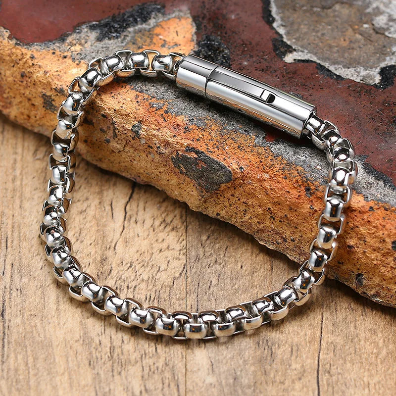 6mm Box Chain Bracelet