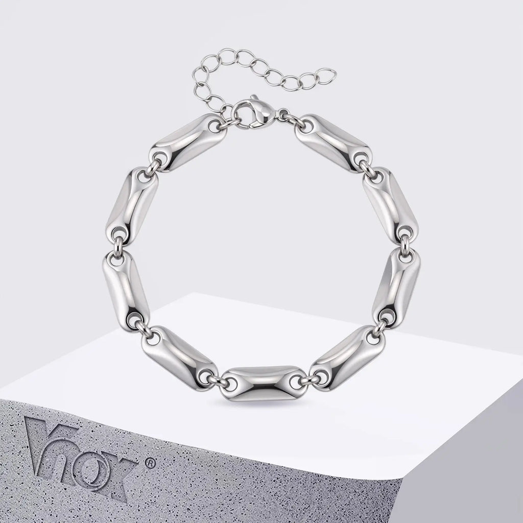 Silver Link Chain Bracelet