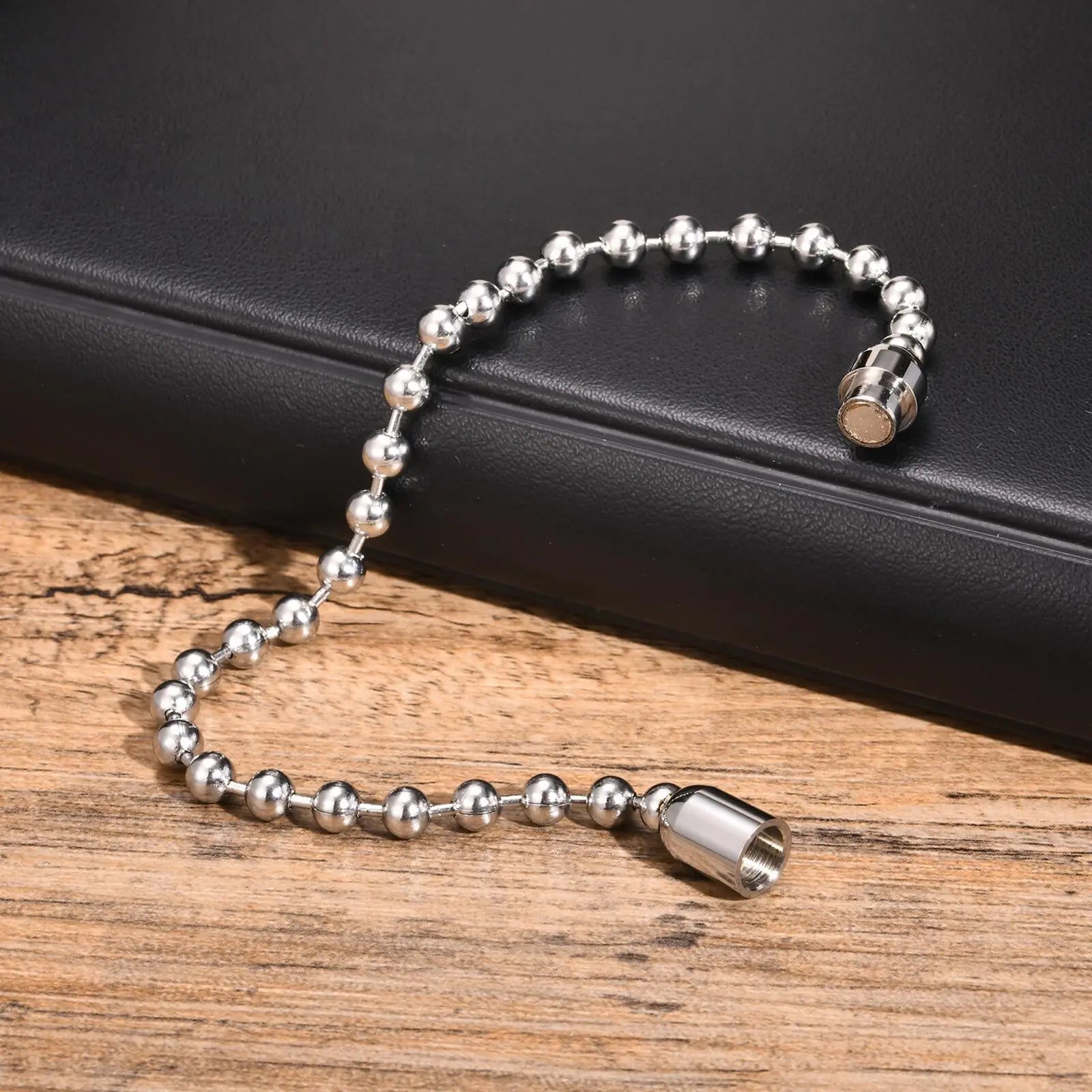 Ball Chain Magnetic Clasp Bracelet