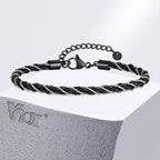 Twisted Rope Chain Bracelet