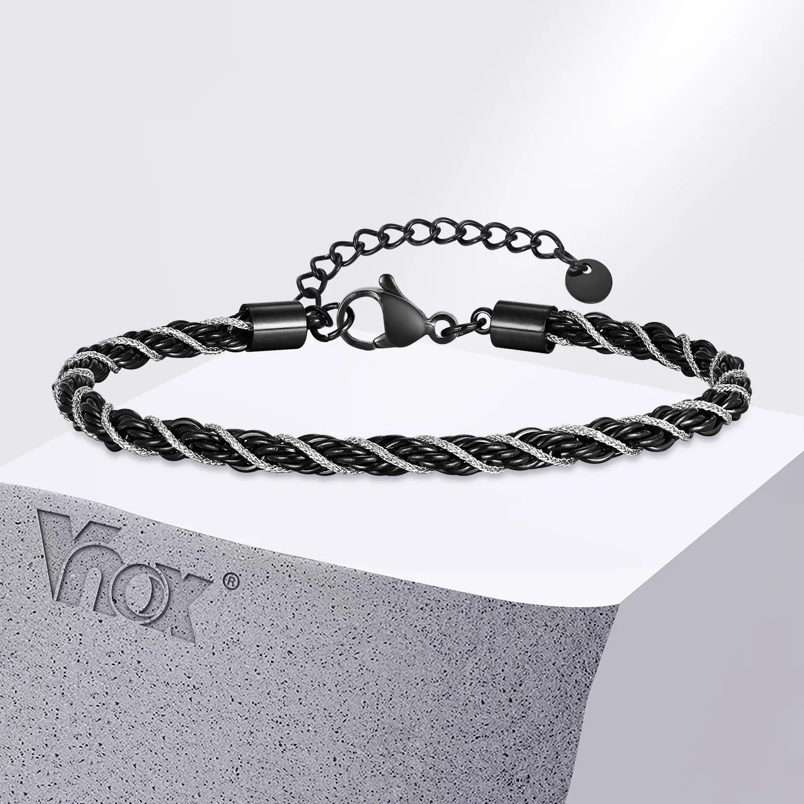 Twisted Rope Chain Bracelet