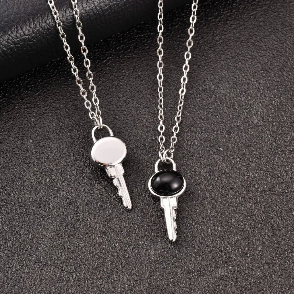 Vintage Key Pendant Necklace