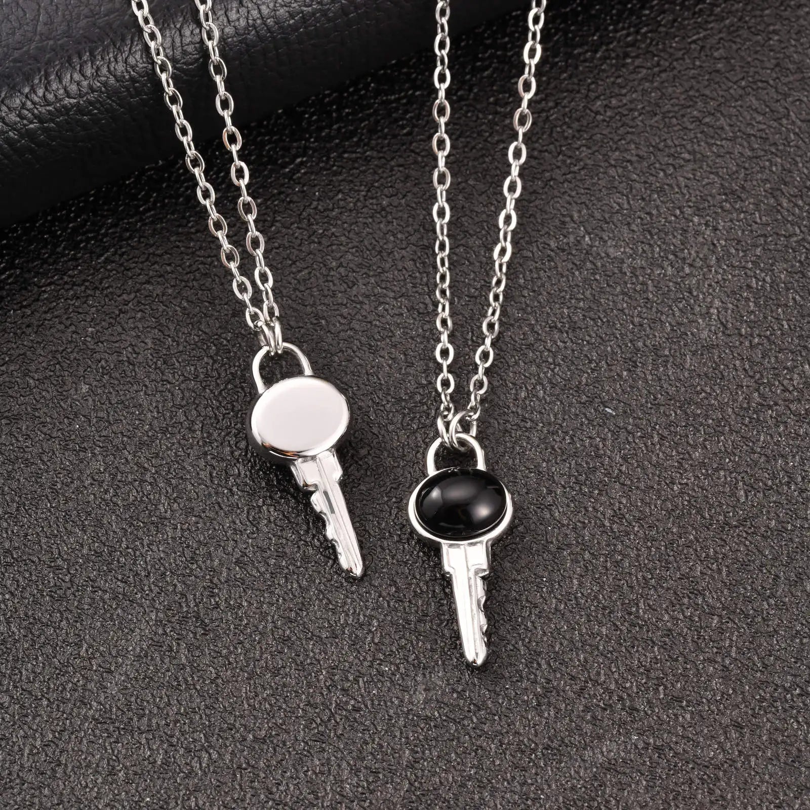 Vintage Key Pendant Necklace