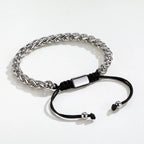 Basket Weave Box Chain Bracelet