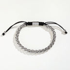Basket Weave Box Chain Bracelet