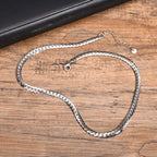 5.7mm Flat Cuban Link Chain Necklace