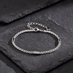 3mm Wheat Woven Chain Bracelet