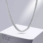 Franco Foxtail Chain Necklace