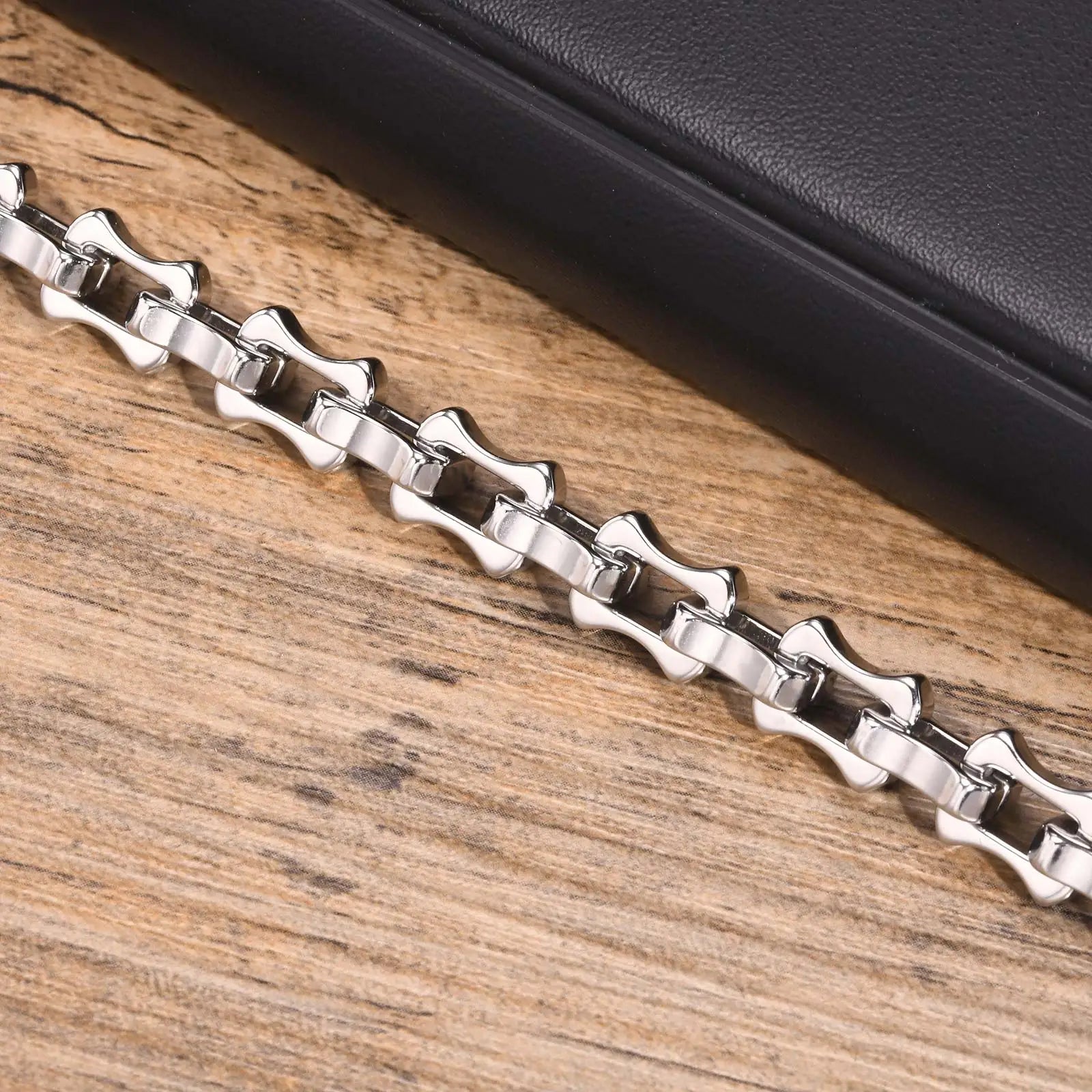 Heavy Bold Handmade Link Chain Bracelet