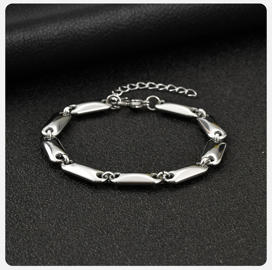 Silver Link Chain Bracelet