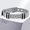 Hexagram Mesh Bangle Bracelet