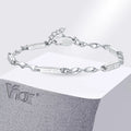 Mobius Cross Bamboo Chain Bracelet