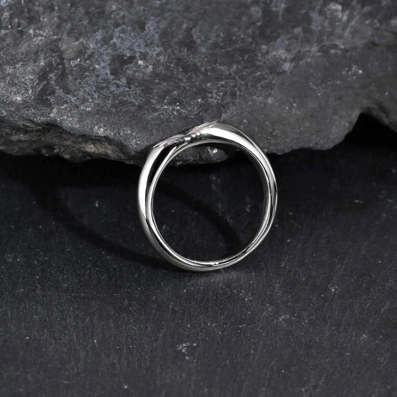 Flower Pattern Minimalist Ring