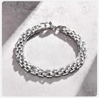 8.8mm Handmade Link Chain Bracelet