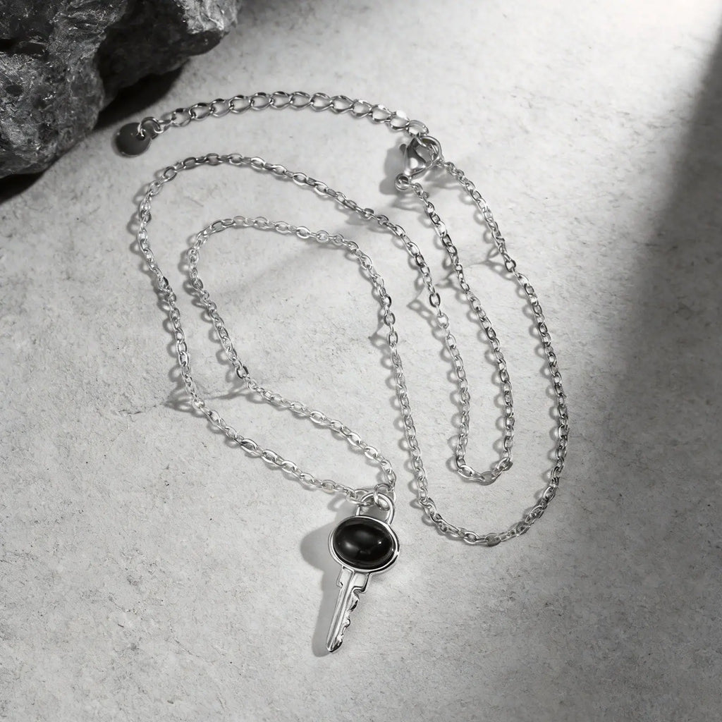 Vintage Key Pendant Necklace