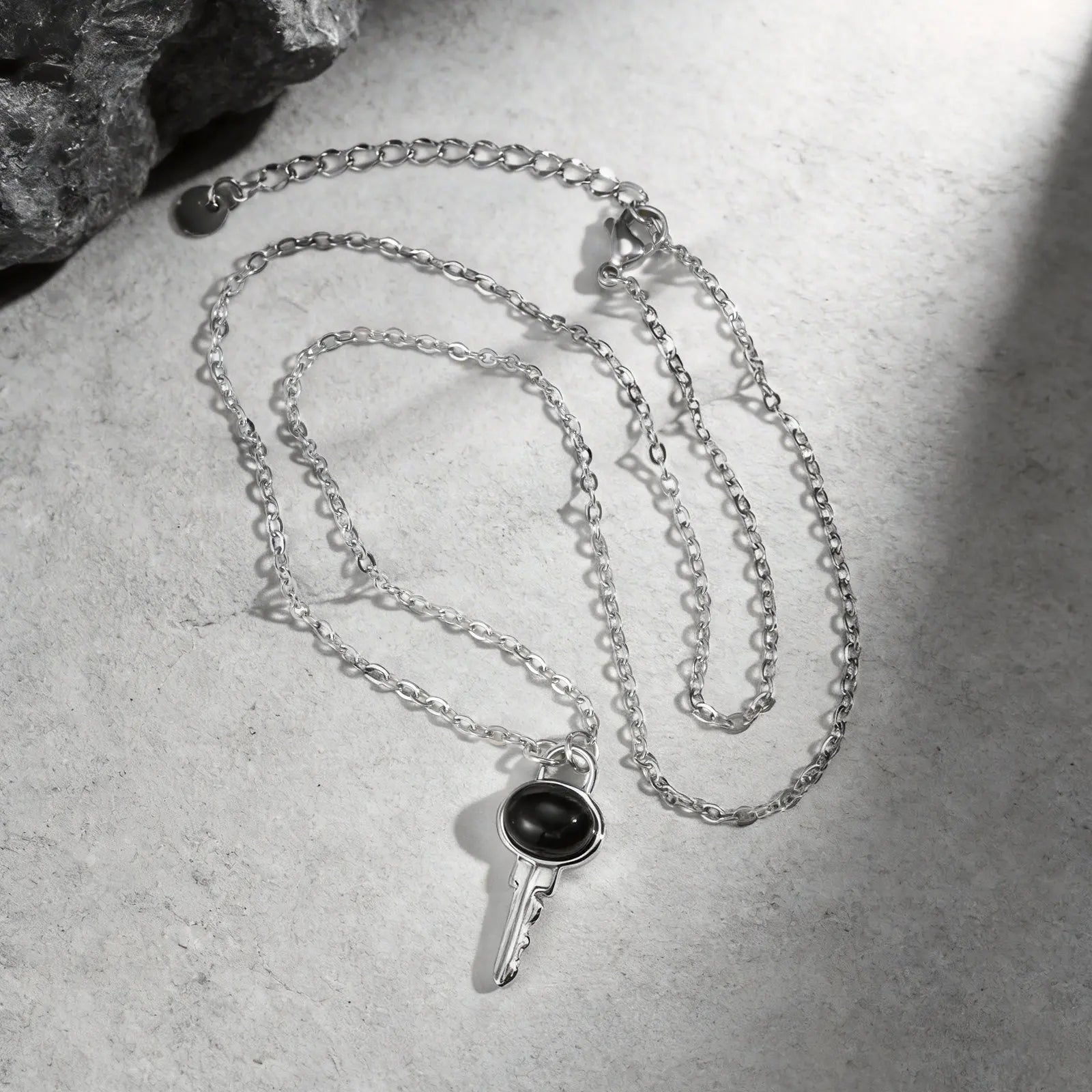 Vintage Key Pendant Necklace