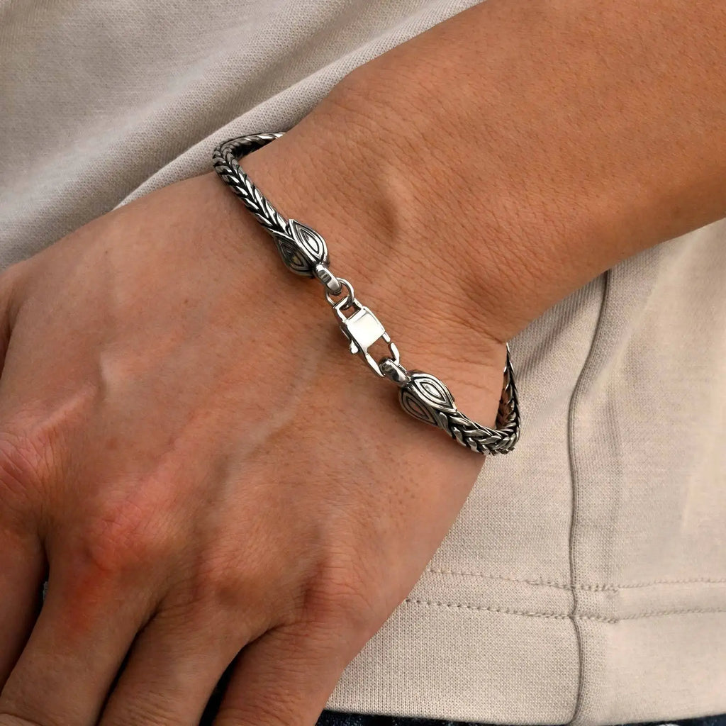 Dragon Bone Handmade Punk Chain Bracelet