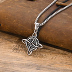 Celtic Triquetra Knot Pendant Necklace